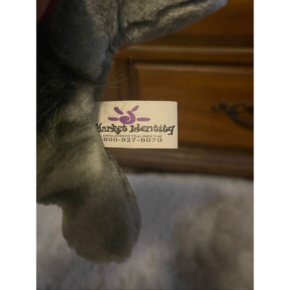 Vintage NC State Wolf Beanie Baby Plush Animal Toy - Picture 9 of 9